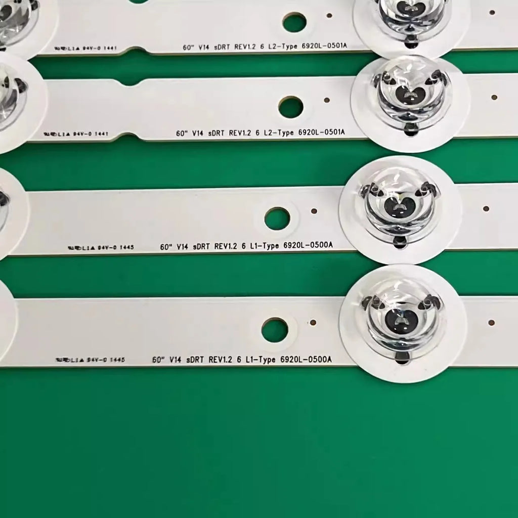 LED Backlight Strip for 12pcs LED Backlight strip For 60" V14 sDRT TV 60GB7800 60LB730v 6920L-0503A