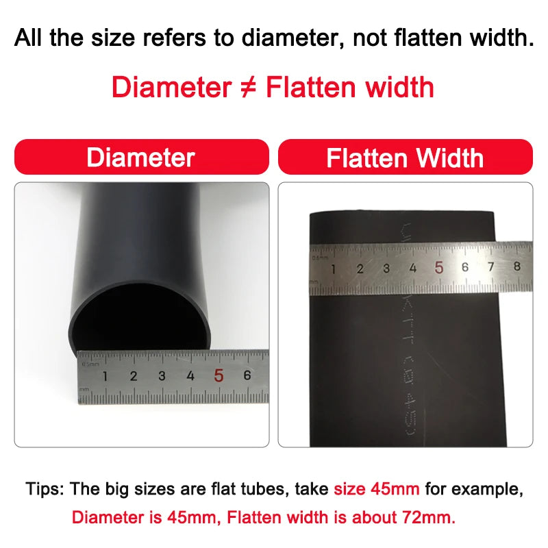 1 Meter Dia 45mm 50mm 60mm 70mm 80mm 90mm 100mm 120mm 150mm 