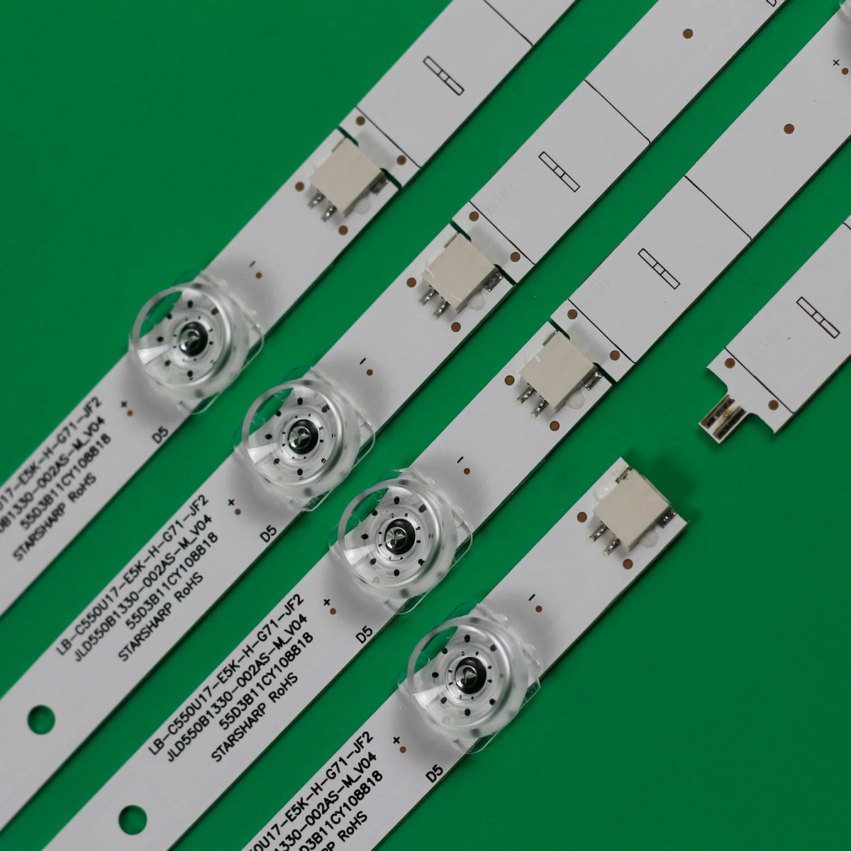 LED Strip for JL.D550B1330-002AS-M_V04 RF-AB550R30-1101S-09 A3 A4 RTRU5528 LT-55C800 L55UE20 TX-55HX580B