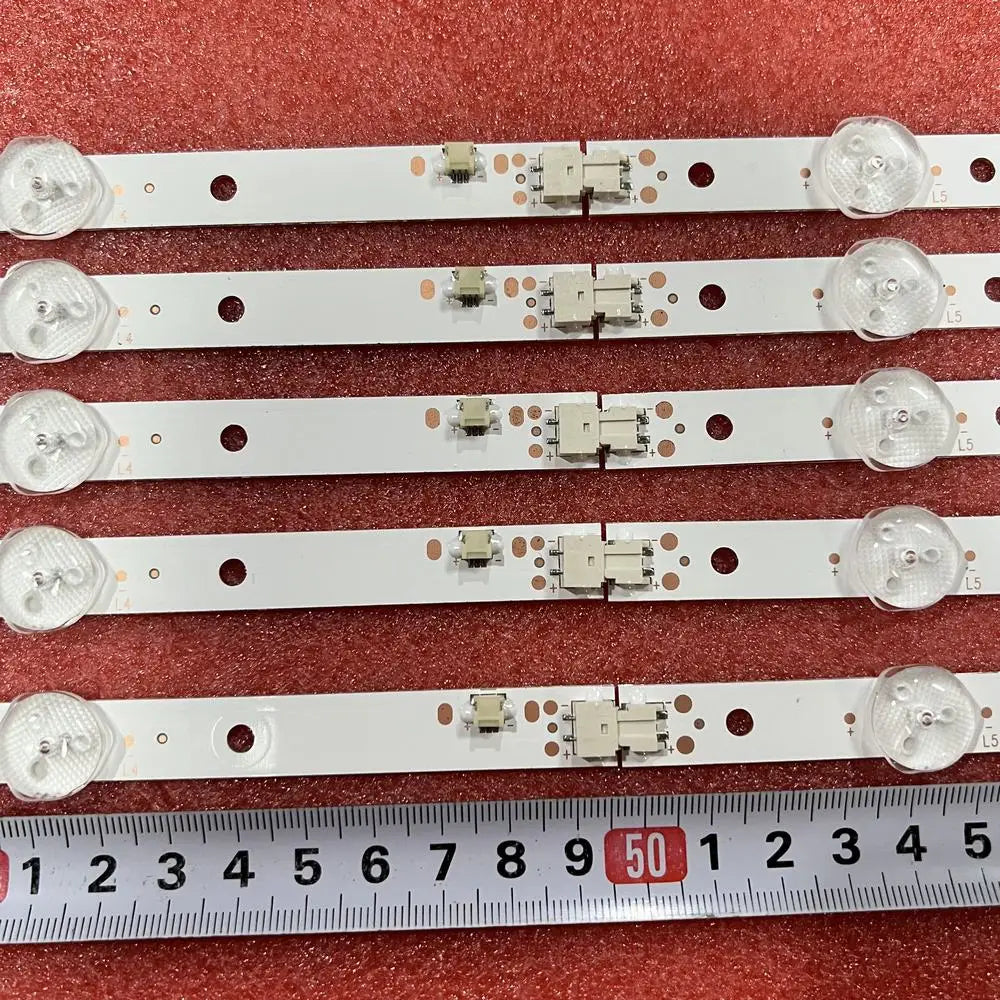 LED Backlight Strip for 5pcs/set LED Backlight Strip 8LED For RCA RSNMU5036-B Onn ONC50UB18C05 ONA50UB19E05