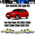 7-Piece LED Interior Light Kit for Fiat 2002-2009 - Canbus Error-Free Interior Bulbs