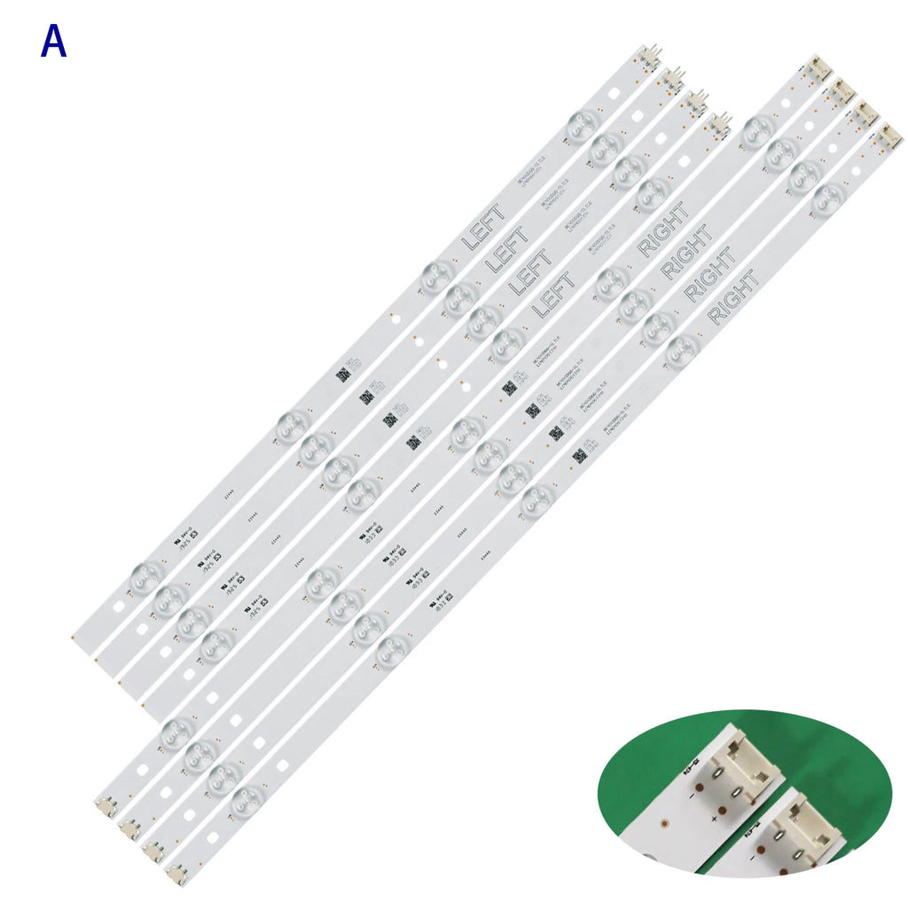 LED Strip for 49LG61CH-CK LGE-WICOP-49inch-UHD-REV06-A/B-150710 GAN01-1294A-P1 GAN01-1295A-P1 NC490DGG-SLTLB
