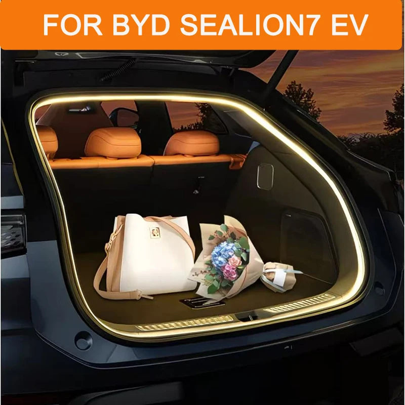For BYD SEALION7 SEALION 7 Sea Lion 7 EV Car Boot Luminous T