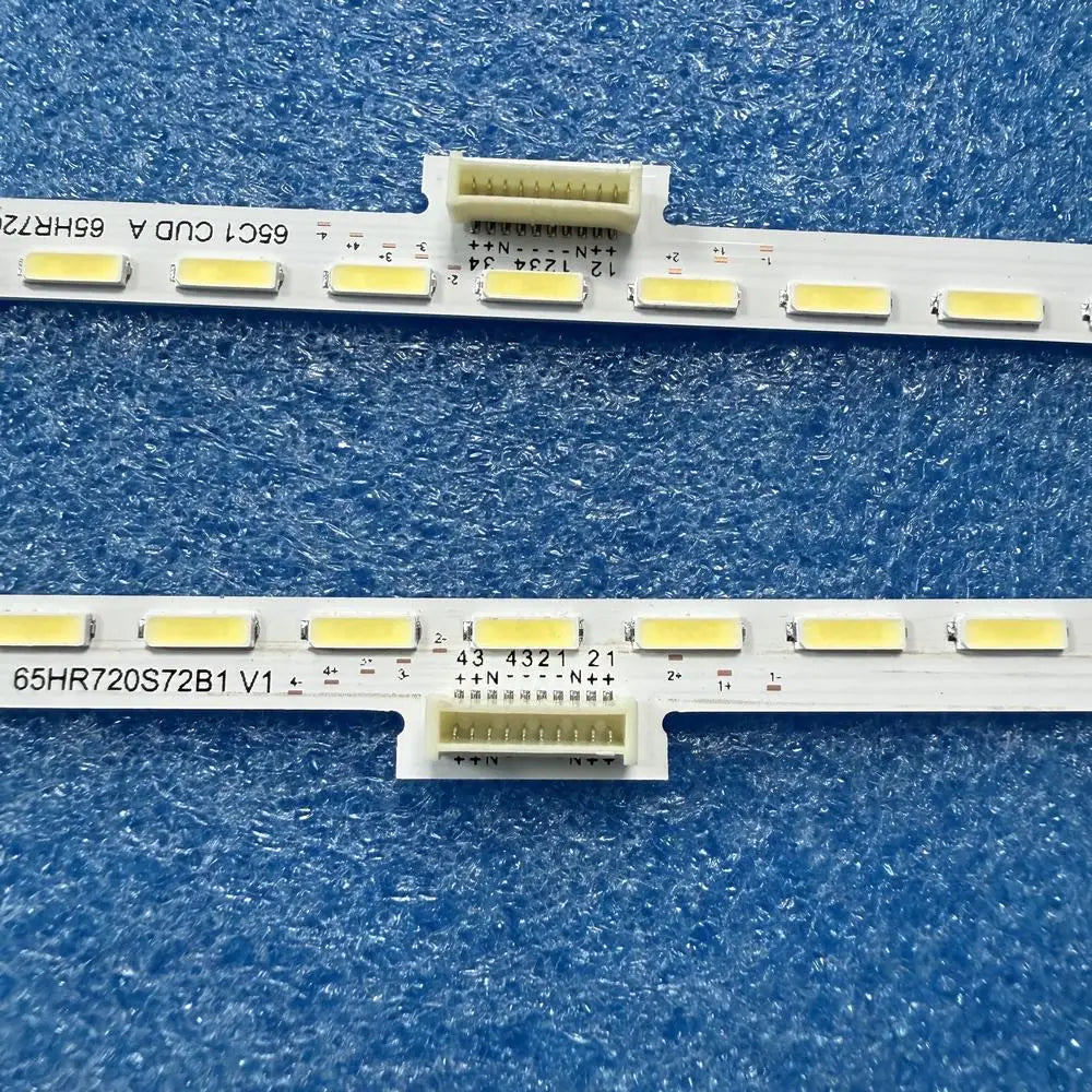 LED Backlight Strip for TCL L65C1-VDG 65Cl 65C2VS LVU650NE3L 4C-LB6572-HR010 - Replacement TV Backlight Strip