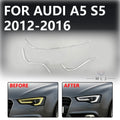 DRL Light Guide Plate For Audi A5 S5 2012 2013 2014 2015 2016 Car LED Headlight Daytime Running Light Tube