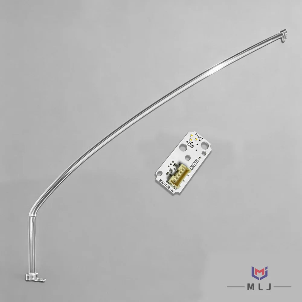 Headlight Yellow DRL Board Light Guide Tube Light Source Chips Daytime Running Light Replacement Parts for