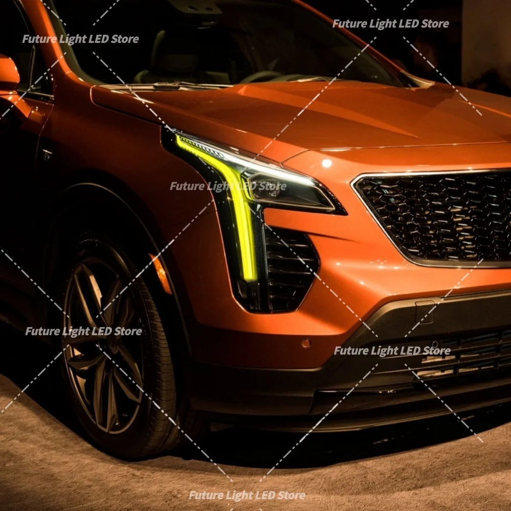DRL Chip Boards 10000061255-02 Full LED Headlight For Cadillac XT4 2018-2023