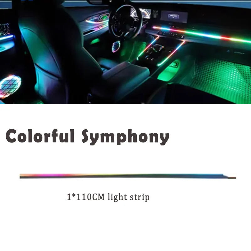 18/22 in 1 Atmosphere Light Parts Main/Sub Controller Speakers Extension Line 35/75CM 110CM Light Strip Foot Lamp Symphony Parts