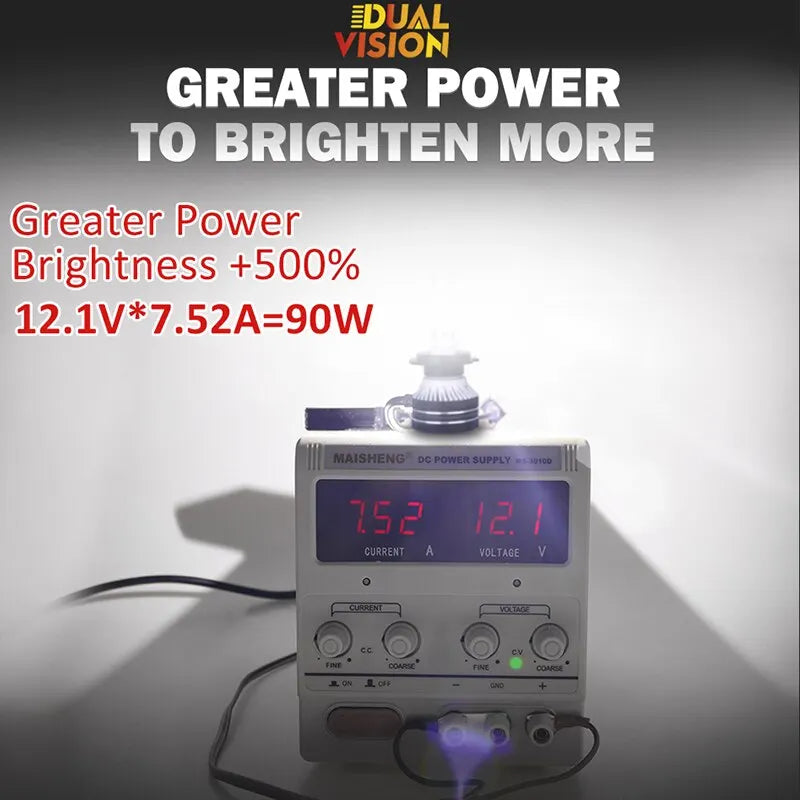K5C H7 LED 60000LM Headlights Canbus H1 H4 H11 9012 HIR2 H8 