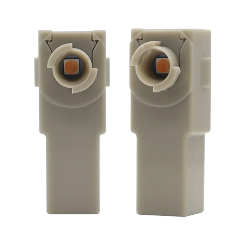 2Pcs Car Interior LED Light Foot Ambient Lamp Indoor Footwel