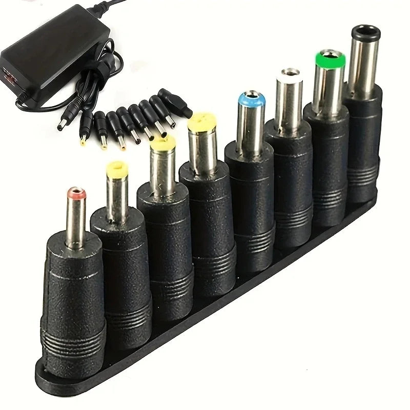 8Pcs AC DC 5.5X 2.1 MM Female Jack Plug Adapter Connectors T