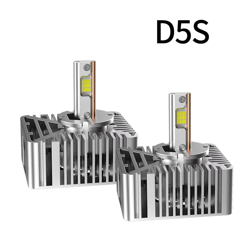 D SERUES D3S Car LED Headlight Bulbs White Auto Lamp 160W D1S D2S D4S D5S Canbus Error Free 12V 24V Xenon Headlamp Replacement