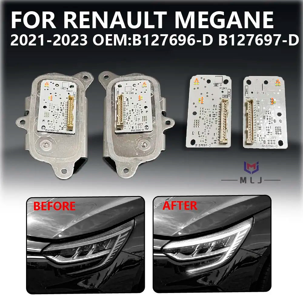 Angel Eye Chip DRL Light Source Ballast Module Unit Car Accessories for Renault