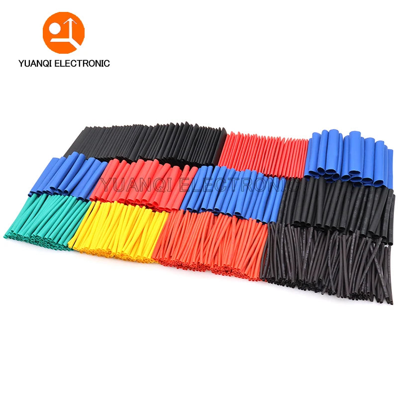 164pcs Heat Shrink Tube Kit Shrinking Wrap Tubing Wire Prote