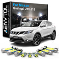 Car Interior LED Lights Canbus For Nissan Qashqai J10 J11 20
