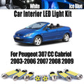 14-Piece LED Interior Light Kit for Peugeot 2003-2006 - Canbus Error-Free Interior Bulbs