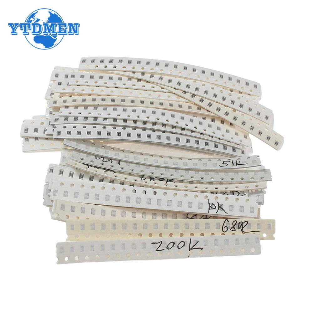 660PCS 0805 1206 1% SMD Resistor Assorted Kit 33 Values Each