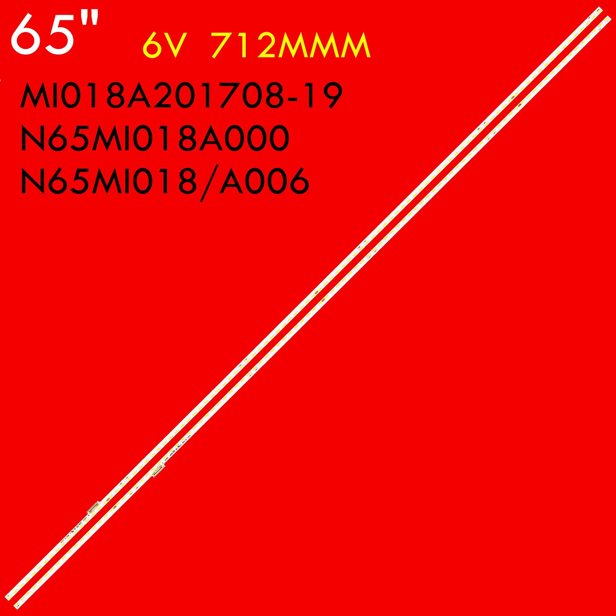 LED Backlight Strip for L65M5-AB MI018A201708-19 N65MI018A000 N65MI018A006 - Replacement TV Backlight Strip