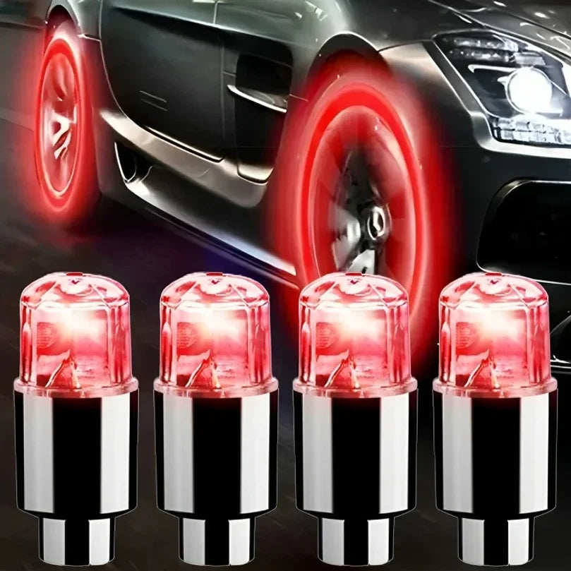 Car Hub Ambient Light Bicycle LED Tire Lights Universal Car 