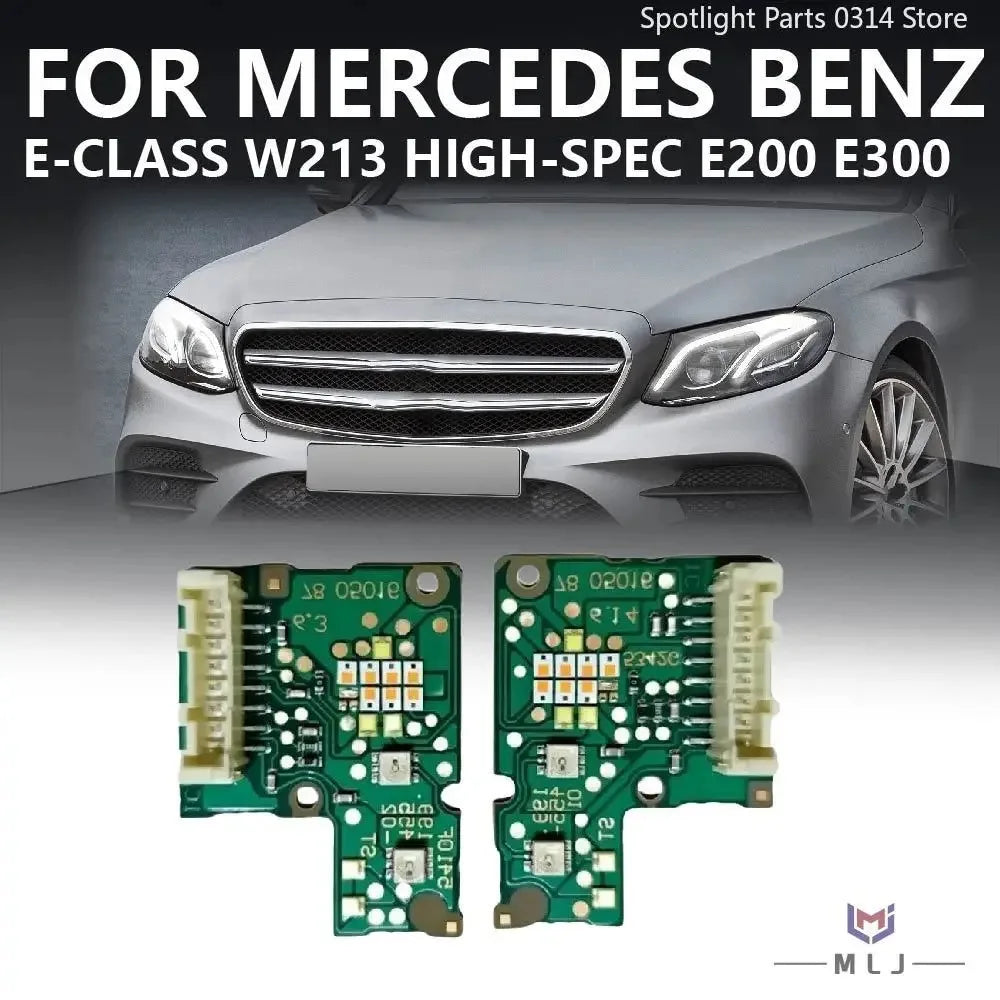 Angel Eye Module Light Board For 2018 2019 2020 Mercedes-Benz W213 E-Class E200 E300 Multi-Beam Headlight DRL