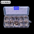 72pcs 6 30MM 0.5A-30A Glass Fuse Tubes 250V Box 0.5A 1A 2A 3