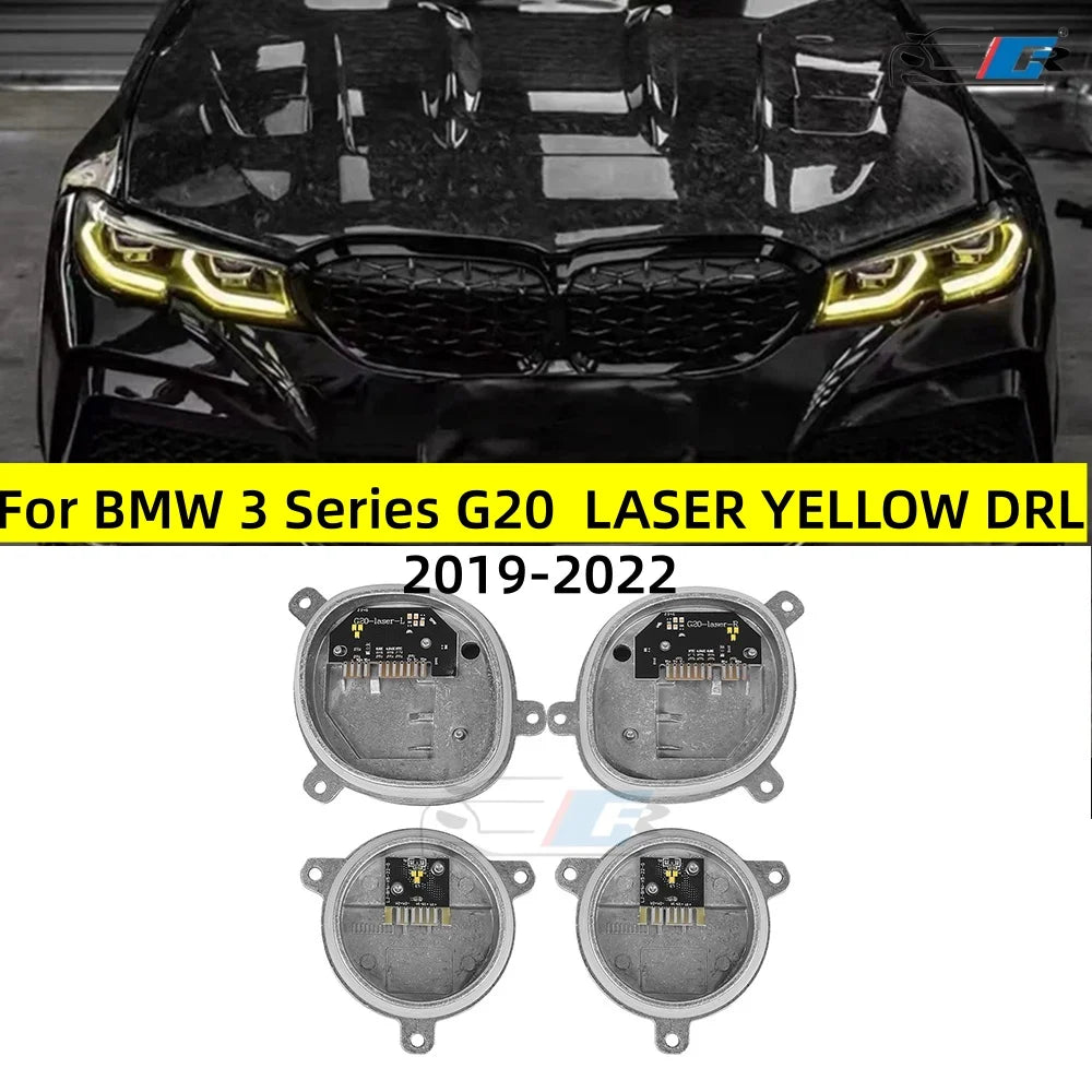 DRL LED Module Fit For 2019-2022 BMW 3 Series G20 G21 320i 330i M340i 340iX Laser Headlight 63118496134 for