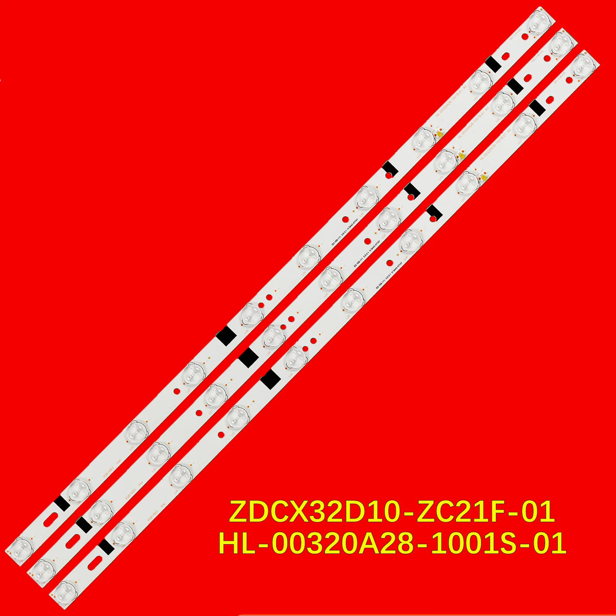 LED Backlight Strip for 30pcs LED Backlight For H32B3100E TF-LED32S47T2 LD32HD LDS-3255HD NSTV-3207 32EX5532