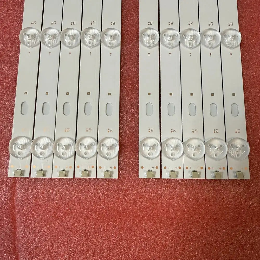 LED Backlight Strip for 10pcs/set LED Strip For 5LED Makvision Wei-ya MT43W-267C3 A B MT43W-26723 A B