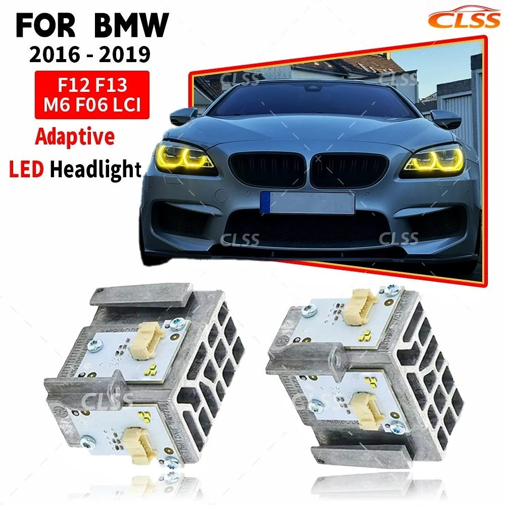 Angel Eye DRL LED Module For BMW F12 F13 M6 F06 LCI 640d 640i 650i 2016-2019 Adaptive Headlight Daytime