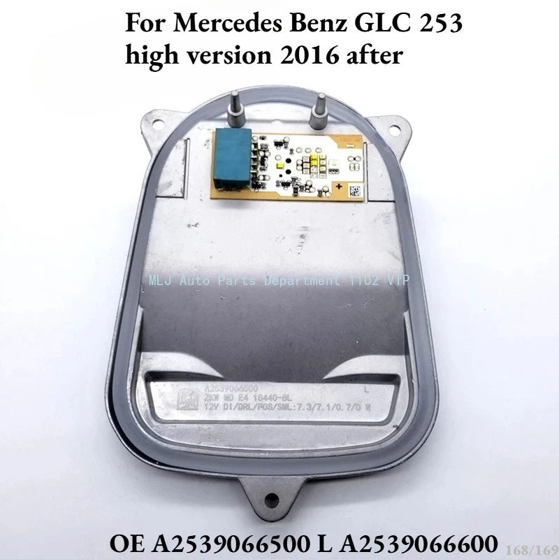 DRL module for Mercedes Benz GLC 253 high version 2016 after for Mercedes GLC