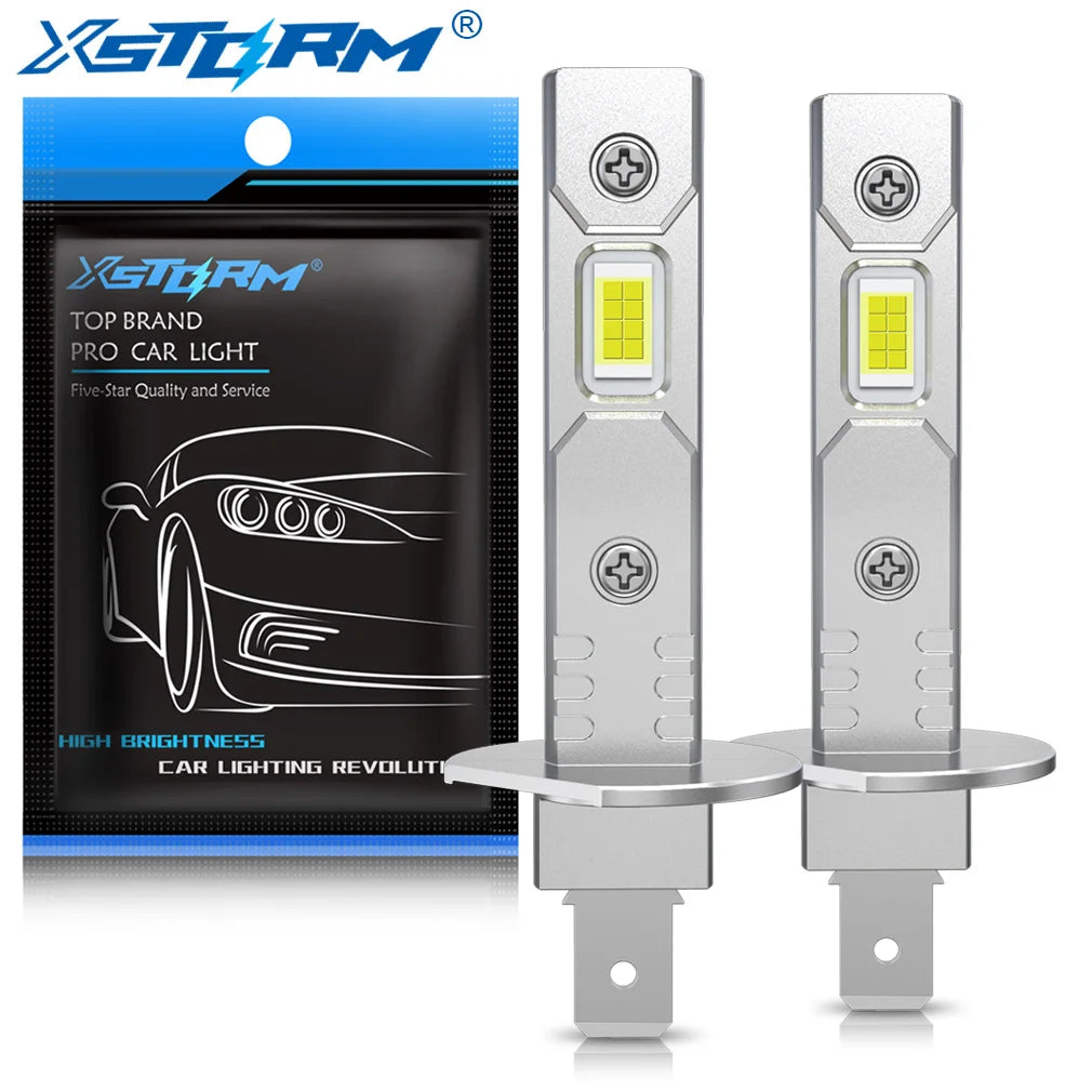 XSTORM H1 H3 LED Headlight Bulb Mini 200W 10000LM CSP for Ca