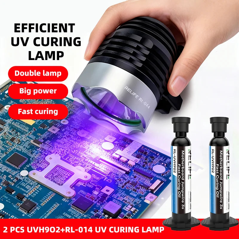 2PCS RELIFE RL-UVH902 10ML UV Solder Mask Ink 3S Quick-dry +