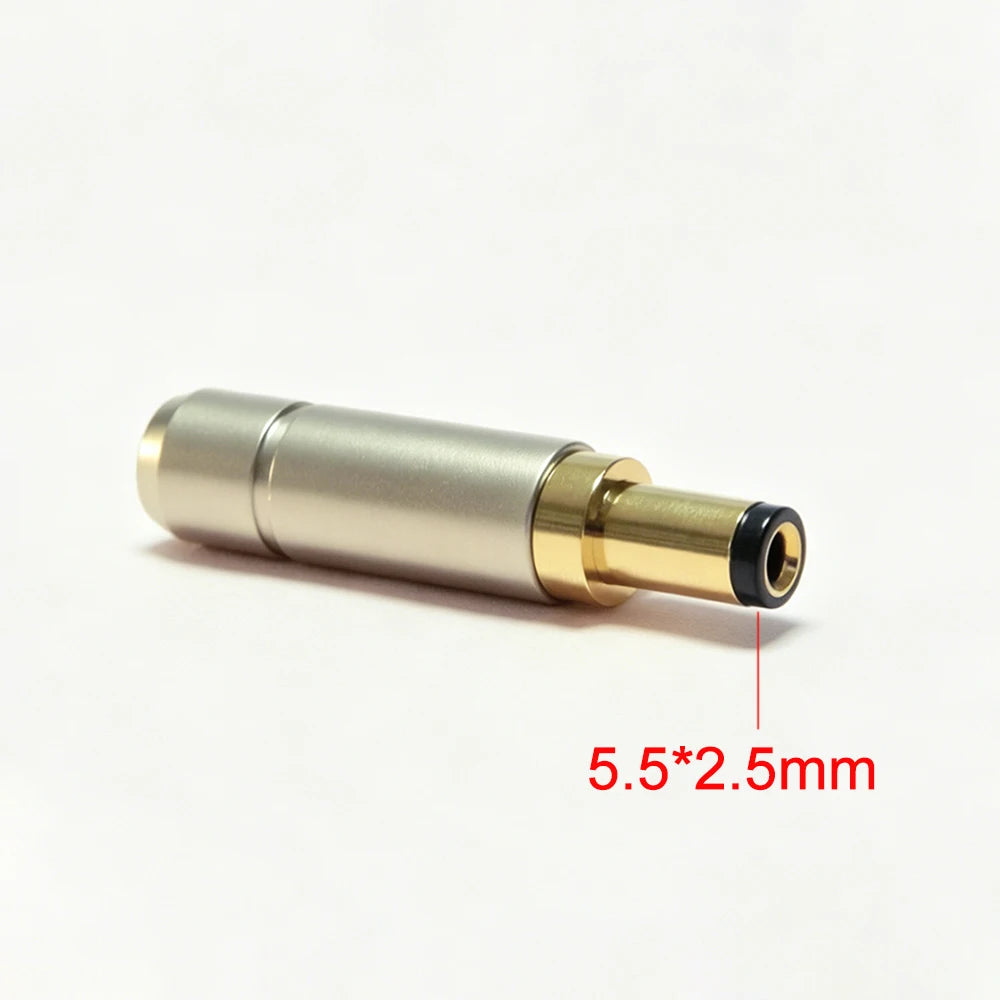 1/3/5/10Pc High Quality Copper Plated Gold 5.5X 2.1/5.5 X 2.