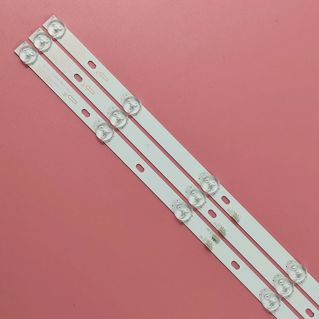 LED Backlight Strip for BBK 40 Inches 40LEM-1043/FT2C 40LEM-5043/FT2C 40LEX-5058/FT2C JS-D-JP395DM-A81EC