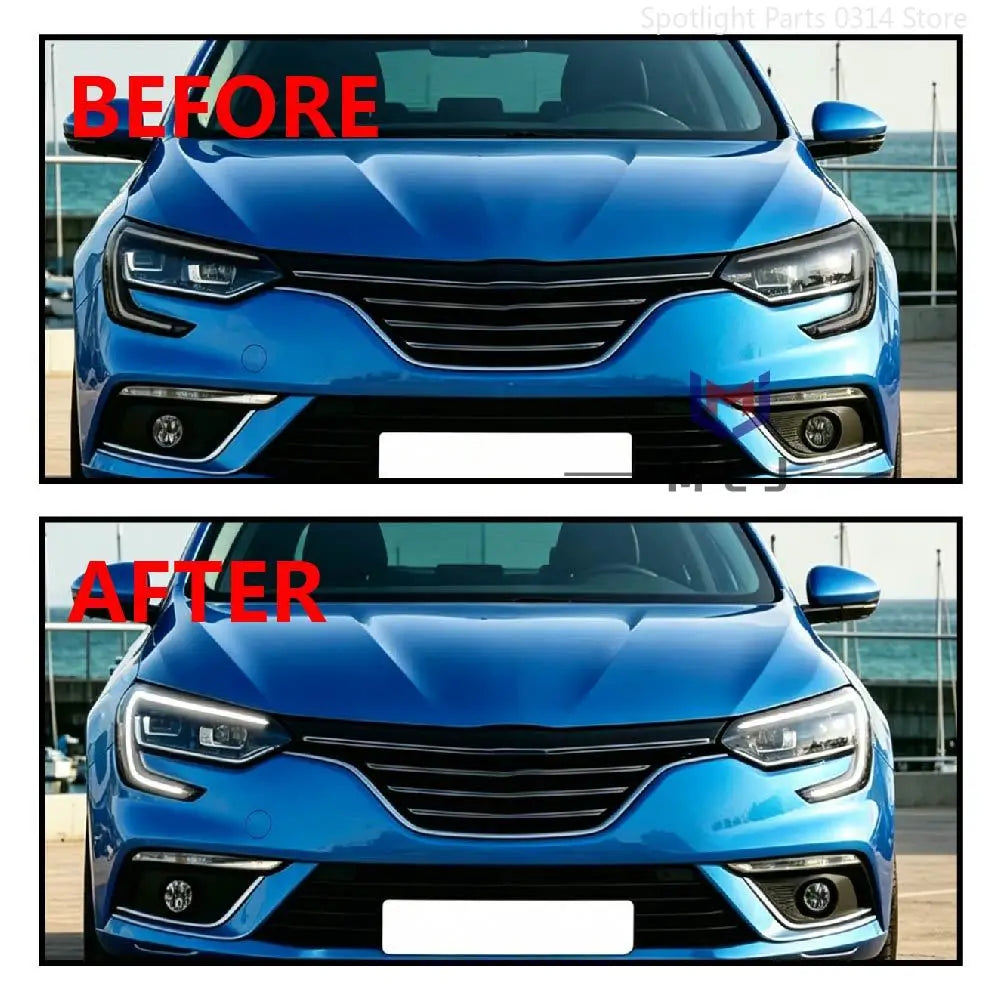 Headlight LED Angel Eyes DRL White Light Source Module Turn Signal Control Module B105444-B for