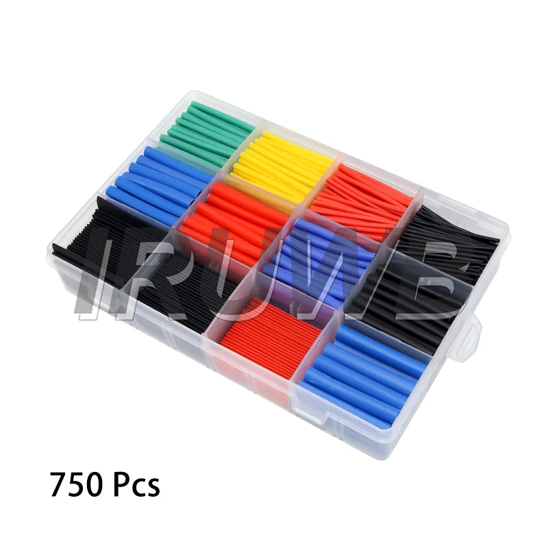 Electrical Connection Wire Cable Insulation Sleeving Heat-shrink Tubing Thermoresistant Tube Heat Shrink Wrapping Kit