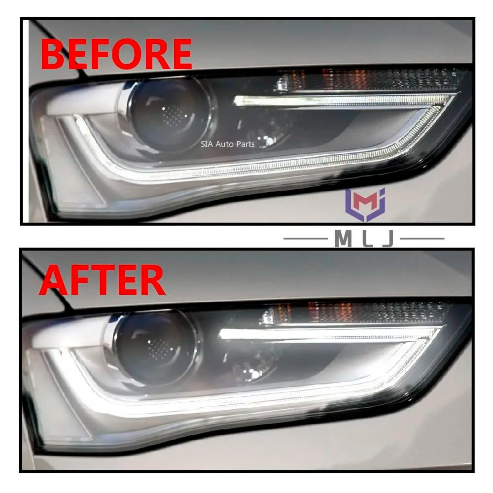 DRL Angel Eyes Module Daytime Running Light Source For Audi A4 S4 B8 2012-2015 A5 S5 8T 8F Replacement Parts