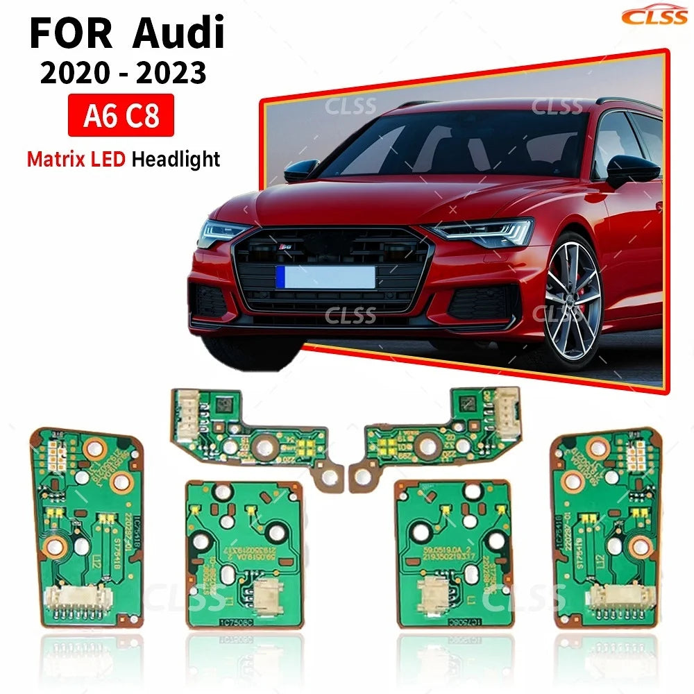 LED Headlight DRL Lights Angel Eye for Audi C8 A6 2020-2023