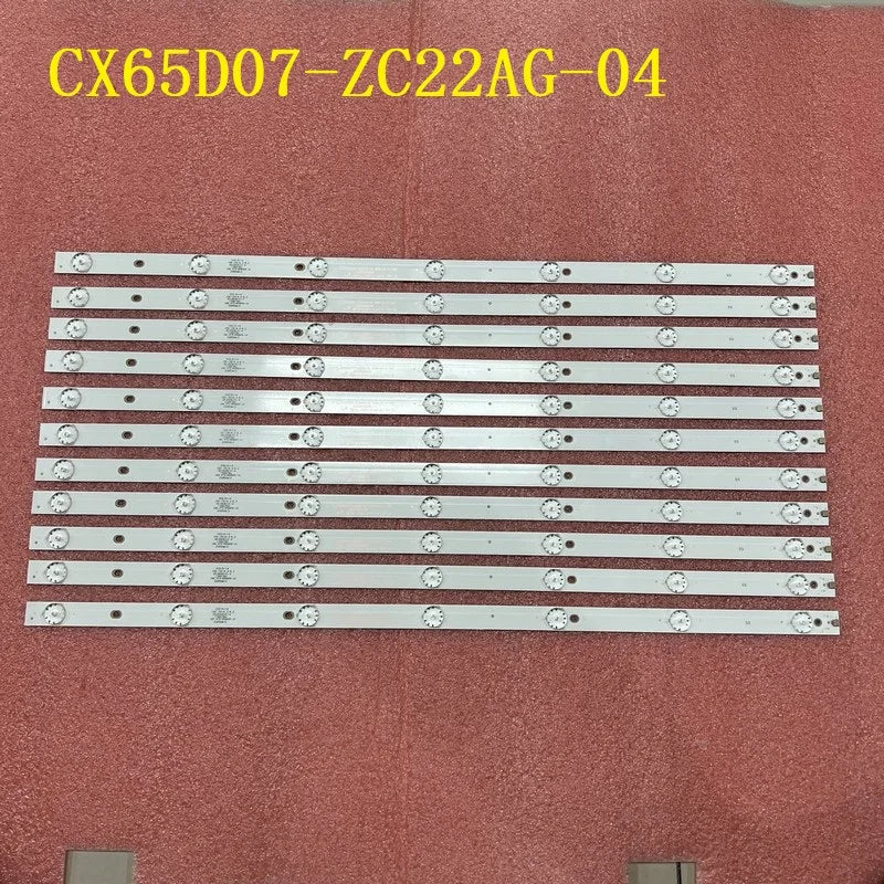 LED Backlight Strip for Continental Edison CELED65SA120B6 UD65LG201 65lex6027 65MUA1500-61 CX65D07-ZC22AG-04