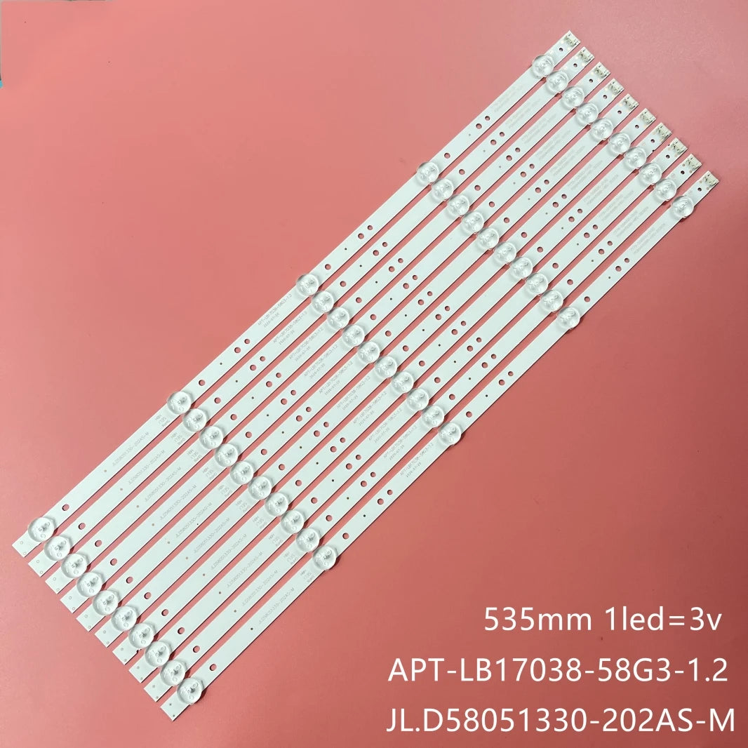 LED Backlight Strip forLâmpada for Skyworth 58'TV 58G2A 58G3 58K5D APT-LB17038-58G3-1.2 RDL580WY(TD0-002)