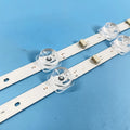 LED Backlight Strip for 2PCS/Set Brand New 40HR330M11A0 TCL 40M9F L40S60A Backlight Strip 40F6N 11*2(10MM) V0