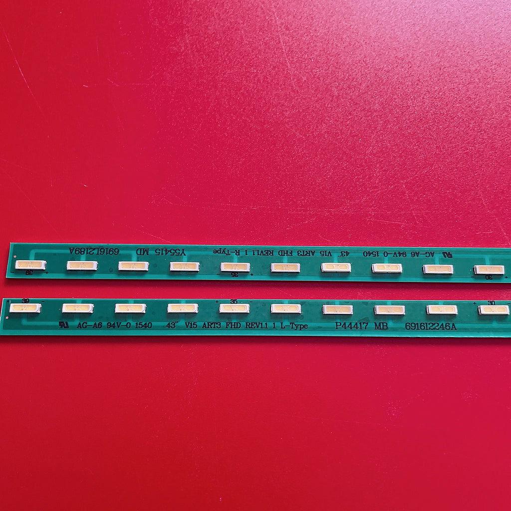 LED Backlight Strip for 39 Lamp LED Strip For 43LF5400 43LF634V 43LF632V 43LF570V 43LF631V 6916L-2246A