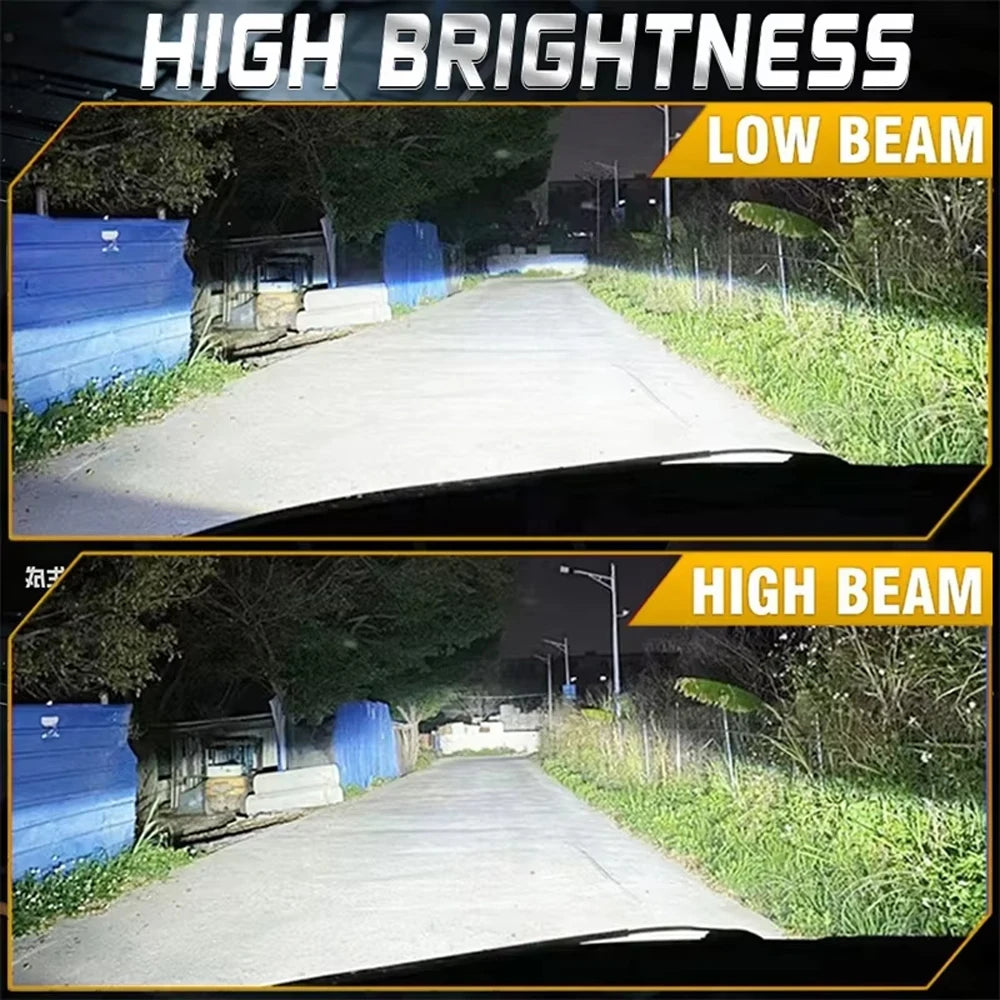 New H7 LED Projector Lens Headlight Car Bulb 1 1 Wireless Ca