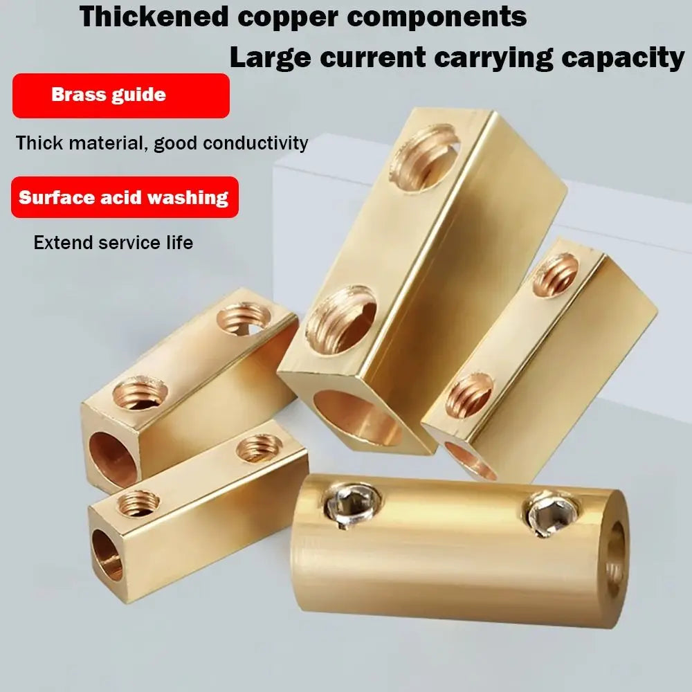 With Heat Shrink Tubing Brass Terminal Block Pressure Free H