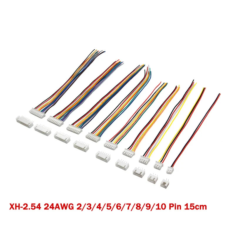 10PCS 1.5 2.0 2.54 ZH/PH/XH Female Male Plug Connector Socke