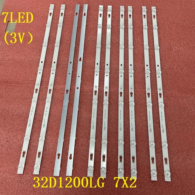 LED Backlight Strip for 2pcs/set LED Backlight bar For TCL 4C-LB320T-HRAC 32D1200 TV 7X2 32HR332M07A5
