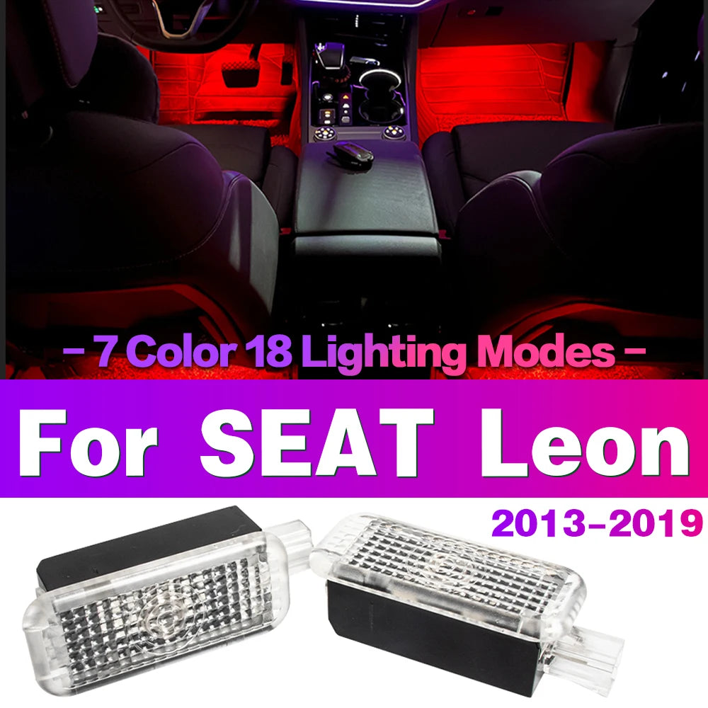 LED Car Footwell Light Bulb Interior Atmosphere Lamp Decorat