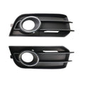 Lamp Grille For Audi A1 2011 2012 2013 2014 Fog light Garnish Hood Car Accessories