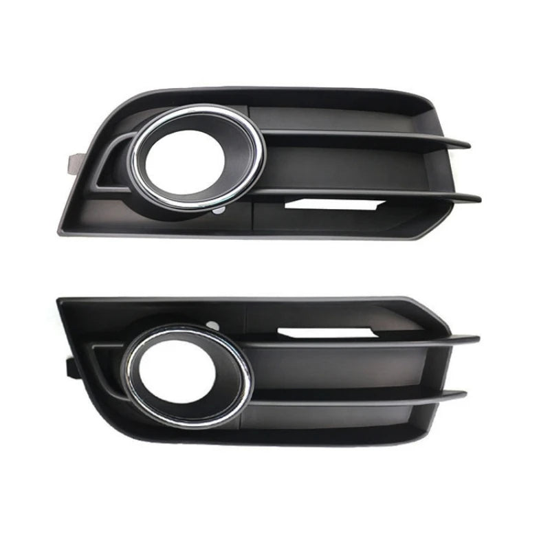 Lamp Grille For Audi A1 2011 2012 2013 2014 Fog light Garnish Hood Car Accessories