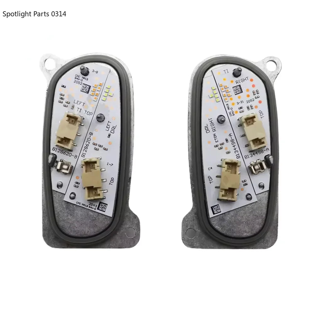 LED headlight angel eyes DRL module 90166374 90166375 for Volkswagen SEAT Leon daytime running